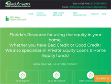 Tablet Screenshot of harddmoneyloans.com